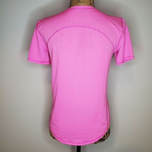 Lululemon High Neck Running and Training T-Shirt Size 4 - Picture 6 of 9